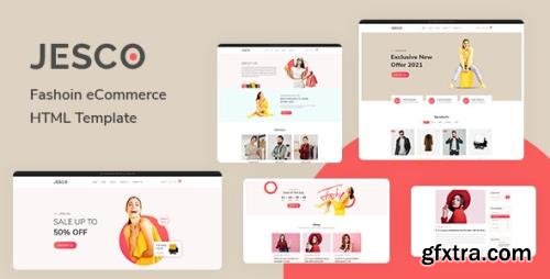 ThemeForest - Jesco v1.0 - Fashion eCommerce HTML Template - 32003033