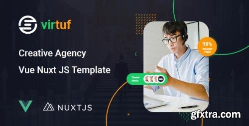 ThemeForest - Virtuf v1.0 - Creative Agency Vue Nuxt JS Template - 32048256