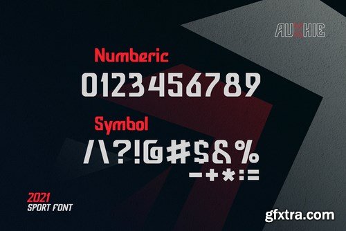 Auxhie Modern Sport Font