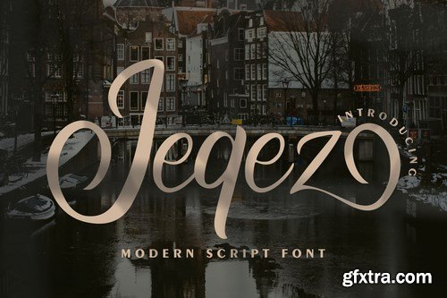 Jeqez Modern Script Font