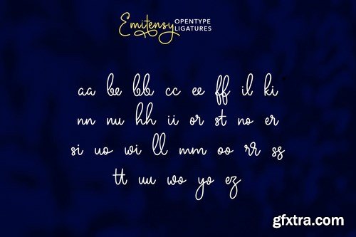 Emitensy Script Font