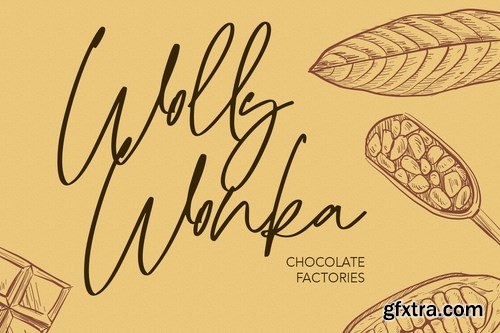 Wollyroots Signature Script Font