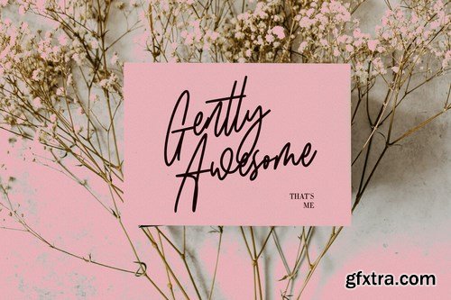 Gentlysoftly Signature Script Font