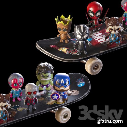 Toys MARVEL 3D model