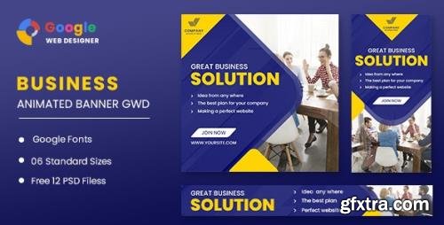 CodeCanyon - Business Solution Animated Banner GWD v1.0 - 32073614