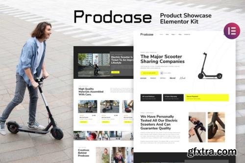 ThemeForest - Prodcase v1.0.0 - Product Launch & Showcase Template Kit - 32070842