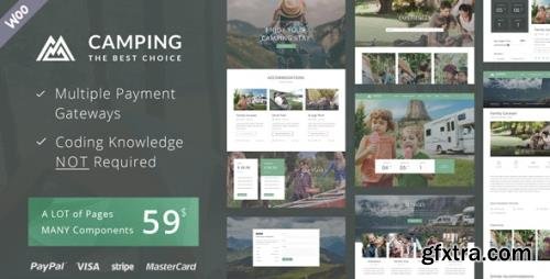 ThemeForest - Camping Village v3.0 - Campground Caravan Hiking Tent Accommodation - 14950641