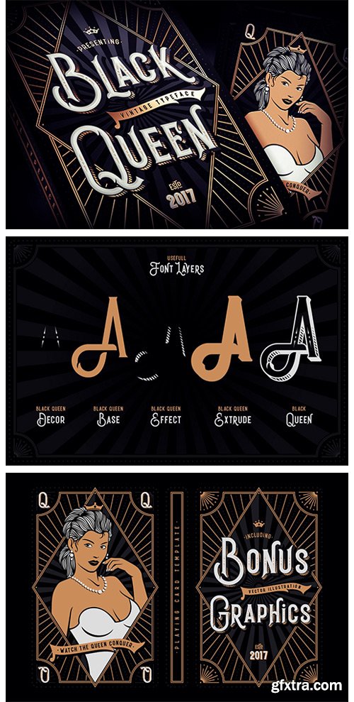 Black Queen Font