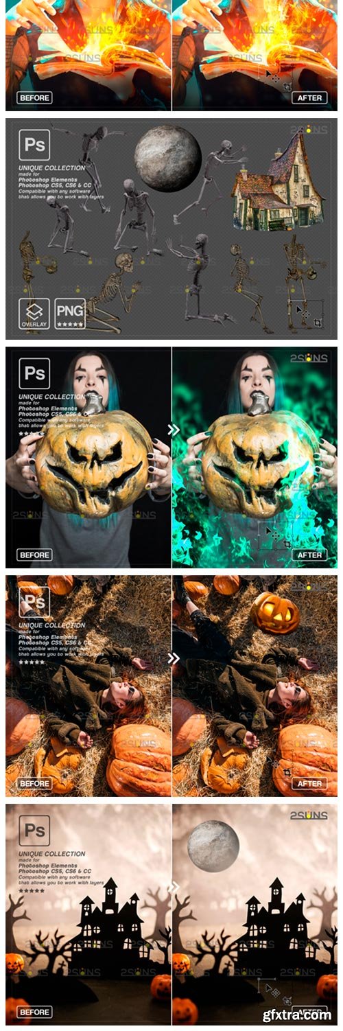 Photoshop Fire Overlay Halloween 8668143