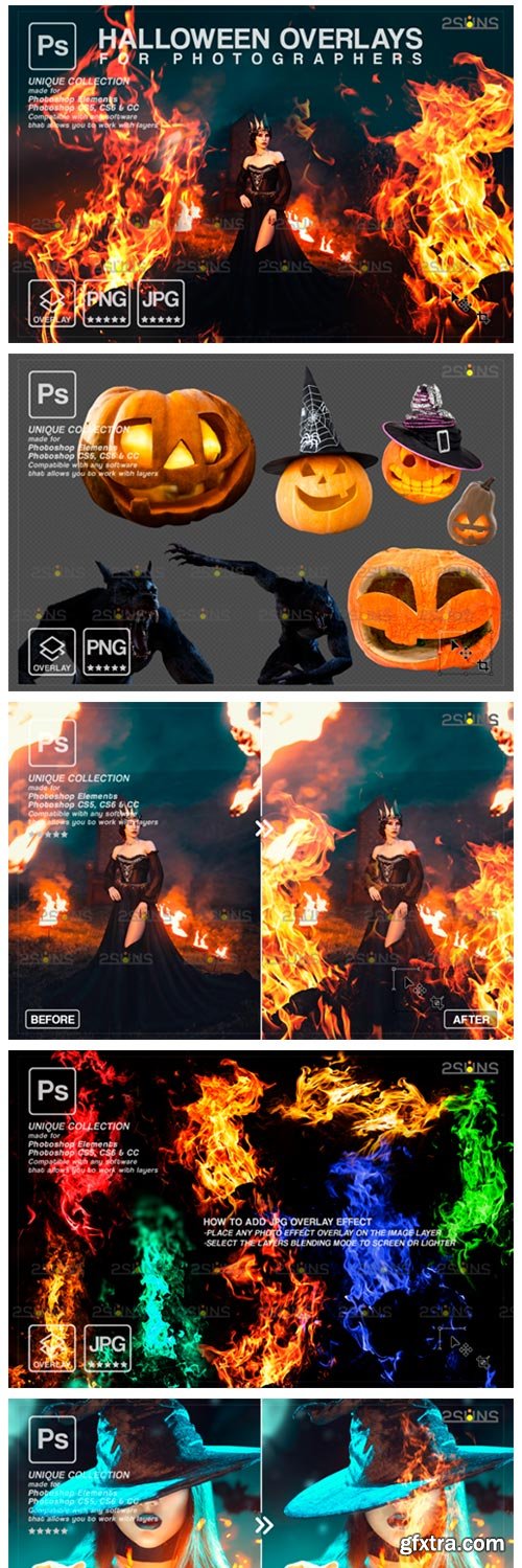 Photoshop Fire Overlay Halloween 8668143