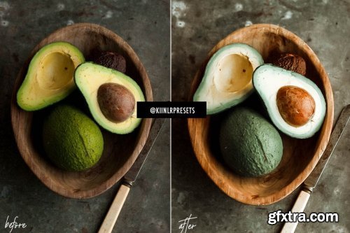 CreativeMarket - 5 AVOCADO LIGHTROOM PRESETS 4469008