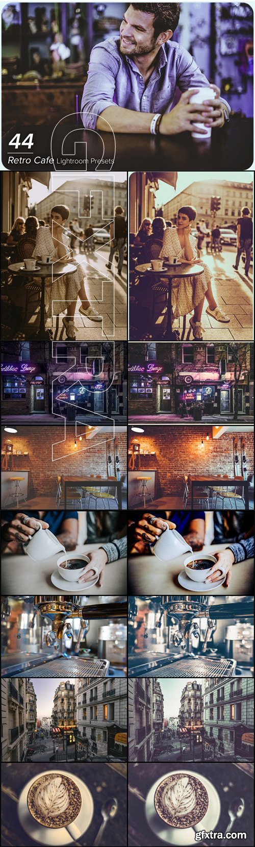 44 Retro Cafe Lightroom Presets