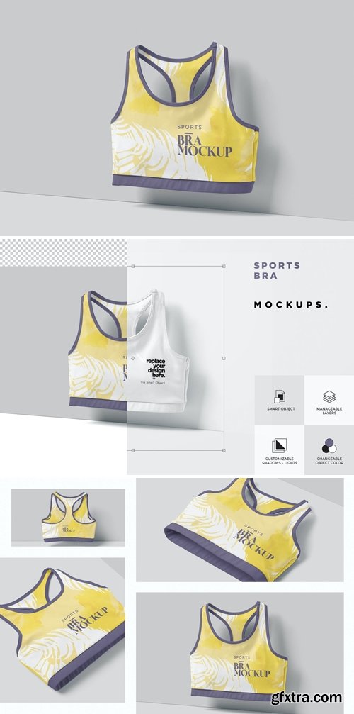 Sports Bra Mockups