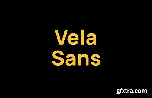 Vela Sans Font Family 