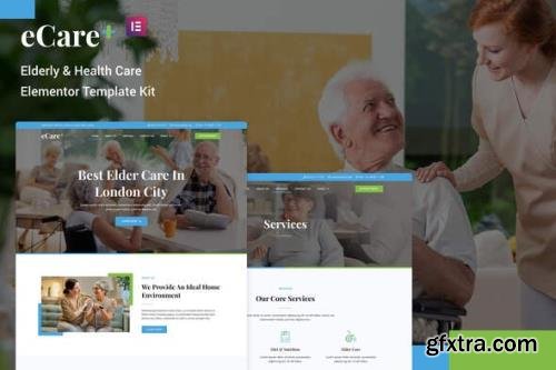 ThemeForest - eCare v1.0.0 - Elderly & Health Care Elementor Template Kit - 32044100