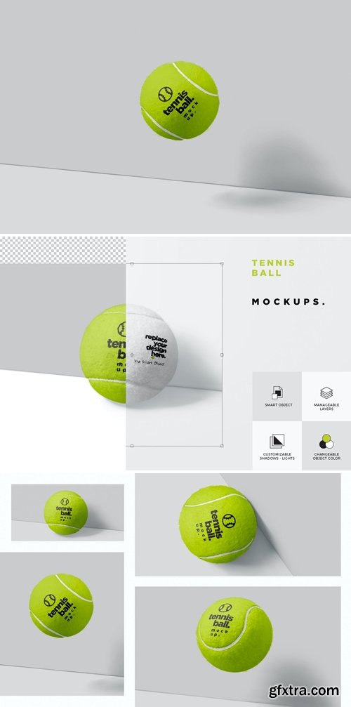 Tennis Ball Mockups