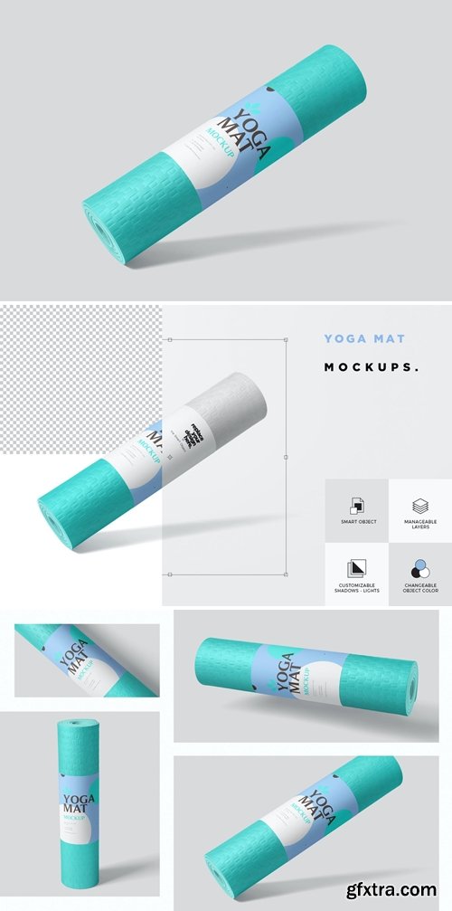 Yoga Mat Mockups