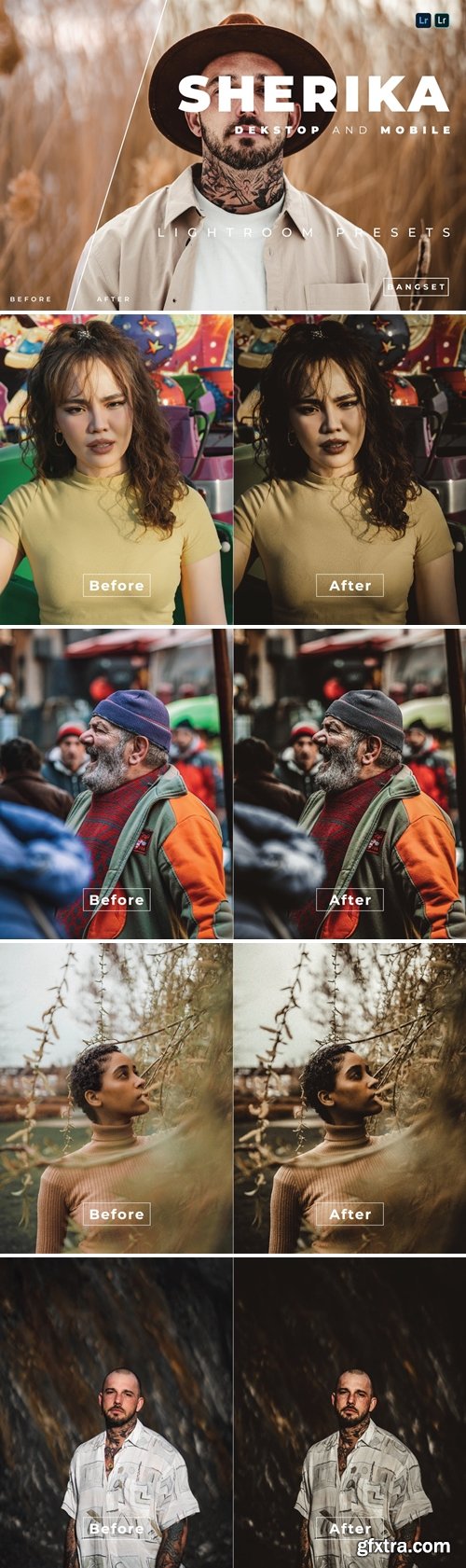 Sherika Desktop and Mobile Lightroom Preset