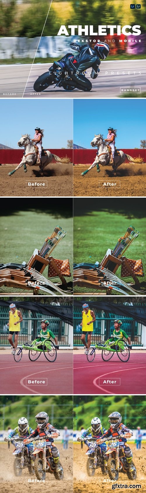 Athletics Desktop and Mobile Lightroom Preset