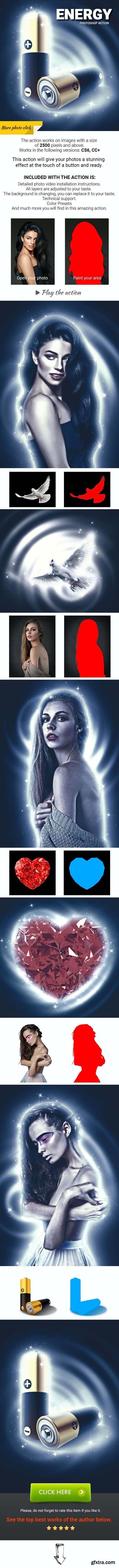 GraphicRiver - Energy Photoshop Action 26147335