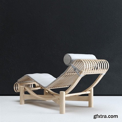 Tokyo Chaise Longue 3d model