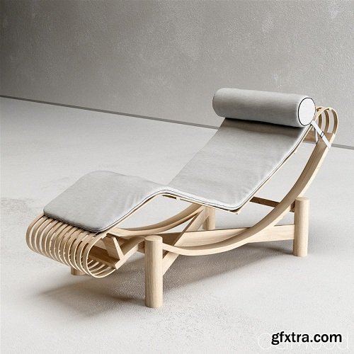 Tokyo Chaise Longue 3d model