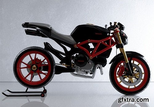 Ducati Monster 896 3d Model