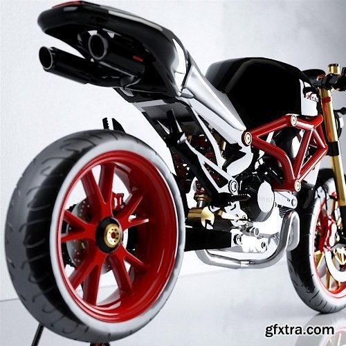 Ducati Monster 896 3d Model