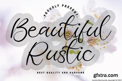 Beautiful Rustic Font 