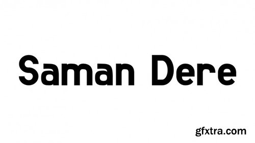 Saman Dere Font 