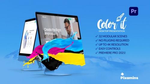 Videohive - Color it - Desktop Presentation for Premiere Pro