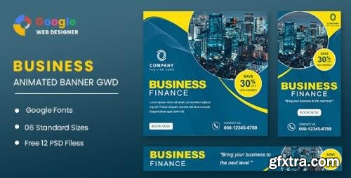 CodeCanyon - Business Finance Animated Banner GWD v1.0 - 32110323