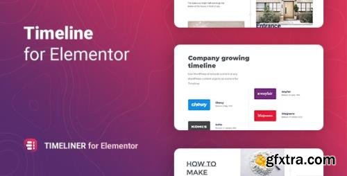 ThemeForest - Timeliner v1.0.0 - Timeline for Elementor - 32113103