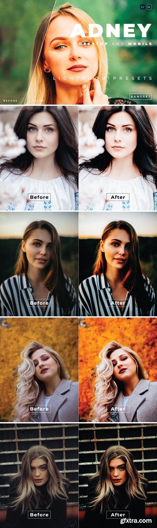 Adney Desktop and Mobile Lightroom Preset