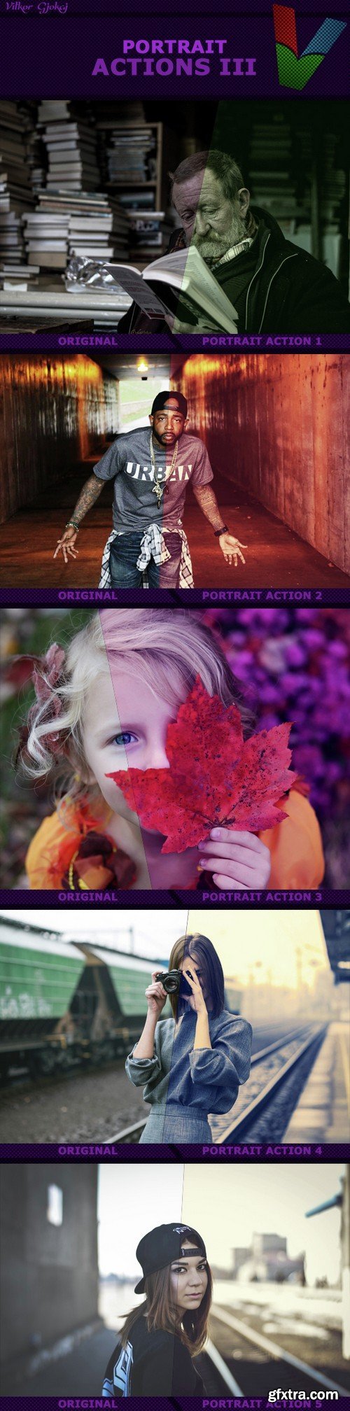 Graphicriver - Portrait Actions III 15412839