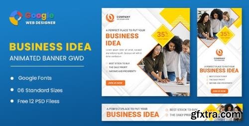 CodeCanyon - Business Idea Animated Banner Google Web Designer v1.0 - 32136222