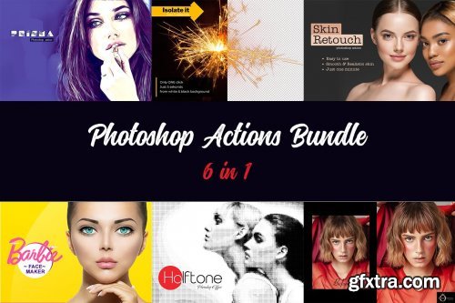 CreativeMarket - Photoshop Actions Bundle V3 4890734