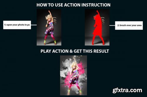 CreativeMarket - Poster Maker photoshop action 4444543