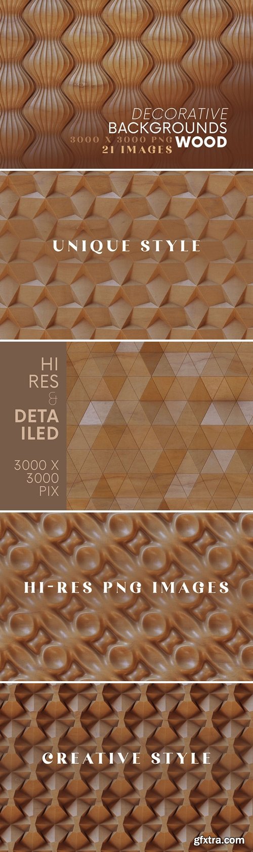 Decorative Backgrounds - Wood