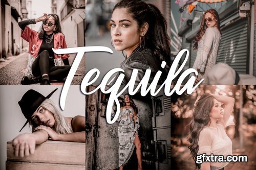 CreativeMarket - 10 Lightroom Presets - Tequila 3814187