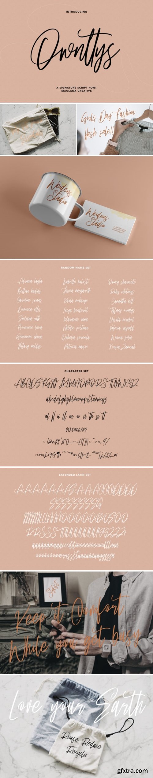 Ownttys Font