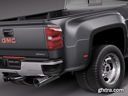 GMC Sierra HD 2015 3D Model