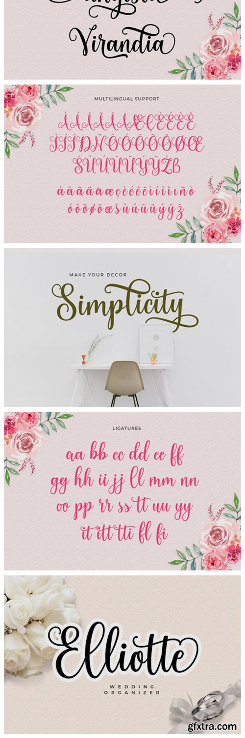 Angista Script Font