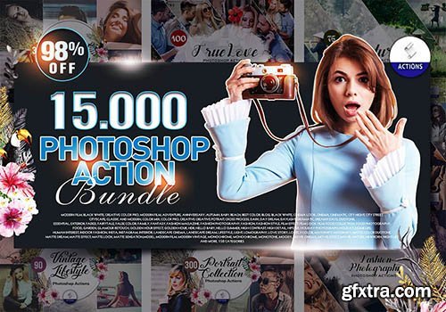 Inkydeals 15000+ Photoshop Actions Bundle