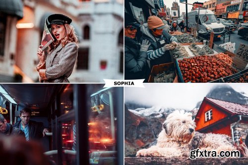 CreativeMarket - Sophia Photoshop Action 4404495