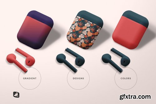 CreativeMarket - Airpod Case Mockup 4758839