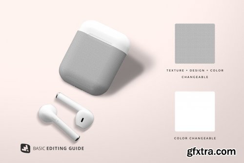 CreativeMarket - Airpod Case Mockup 4758839