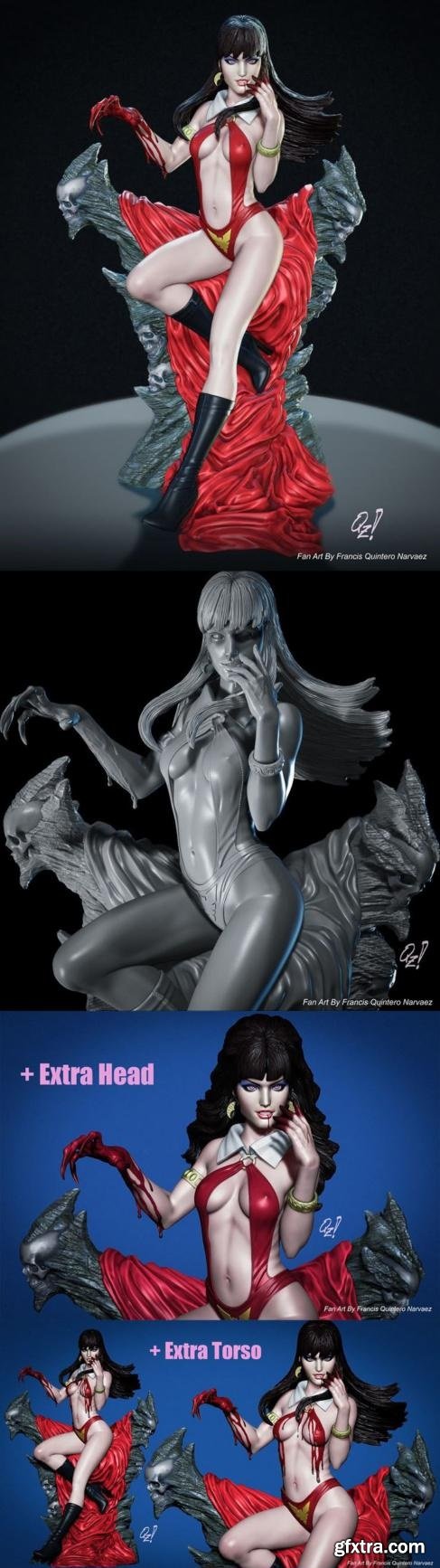 Vampirella – Comic Vine – 3D Print Model