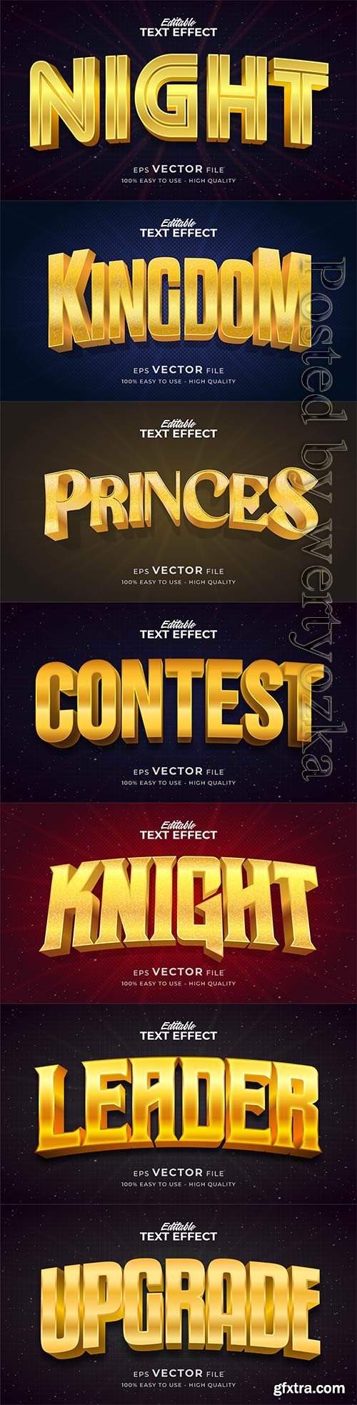 3d editable text style effect vector vol 357