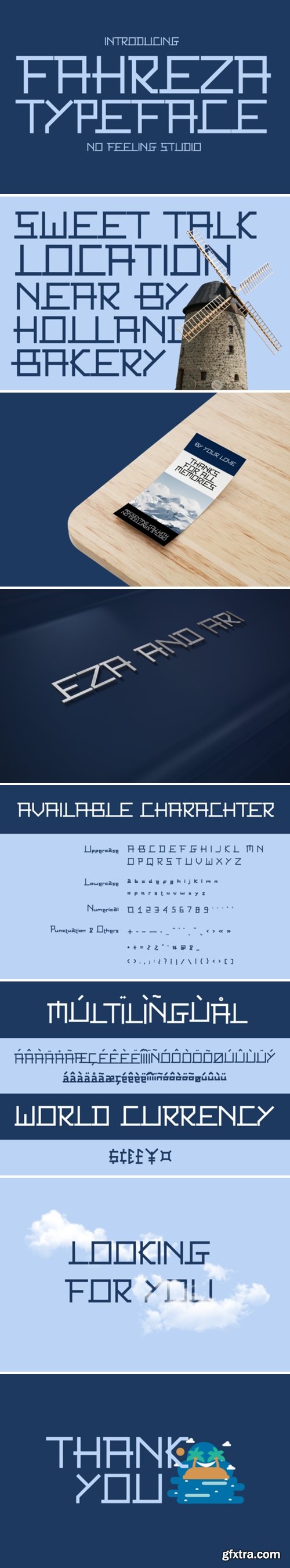 Fahreza Font